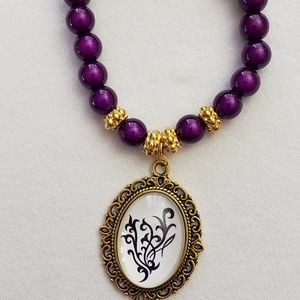 Vintage style YOUNIQUE Charm Bracelet